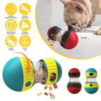GeniusTumble™ | IQ - Boosting Anti - Gulp Feeding Toy - Aura Pet Elite