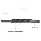 HeritageBark™ | Handcrafted Leather & Paisley Scarf Collar - Aura Pet Elite