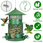 IronGuard™ | Squirrel - Proof Metal Bird Fortress - Aura Pet Elite