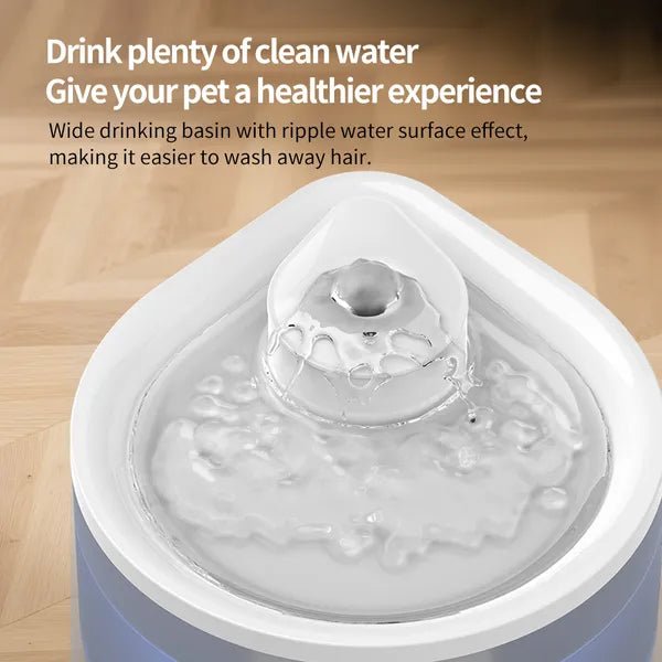 Keep Your Pet Hydrated All Day – 2.5L Automatic USB Pet Water Fountain with Fresh Filter (Free Shipping 3 - 5 Days) - Aura Pet Elite