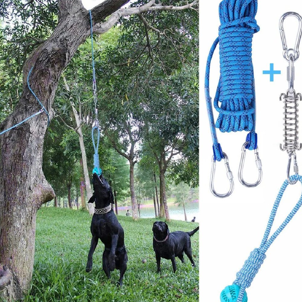 MuscleBungee™ | Stainless Steel Outdoor Muscle & Agility Trainer - Aura Pet Elite