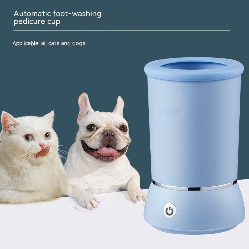 Pet Paw Cleaning Cup Automatic Foot Washing Dogs And Cats Electric Cleaning Device - Aura Pet Elite