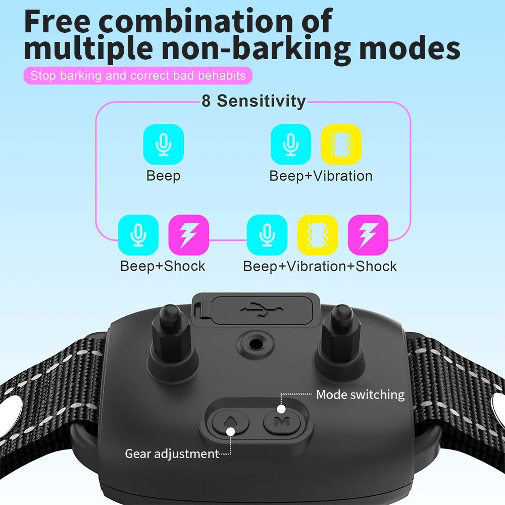 QuietFlow™ | HD Digital Display Intelligence Training Collar - Aura Pet Elite