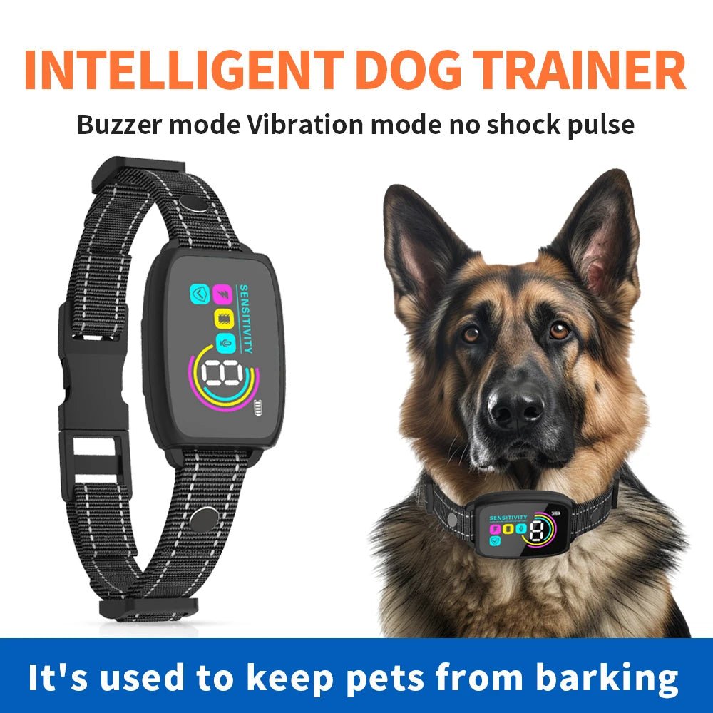 QuietFlow™ | HD Digital Display Intelligence Training Collar - Aura Pet Elite