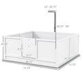 SafeBirth™ | Adjustable Puppy Playpen with Pig Rails - Aura Pet Elite
