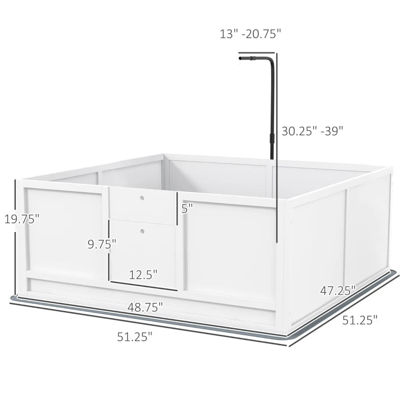 SafeBirth™ | Adjustable Puppy Playpen with Pig Rails - Aura Pet Elite