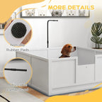 SafeBirth™ | Adjustable Puppy Playpen with Pig Rails - Aura Pet Elite