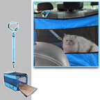 SafeSky™ | Foldable Pet Travel Suite with Locking Safety Zippers - Aura Pet Elite