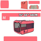 SafeSky™ | Foldable Pet Travel Suite with Locking Safety Zippers - Aura Pet Elite