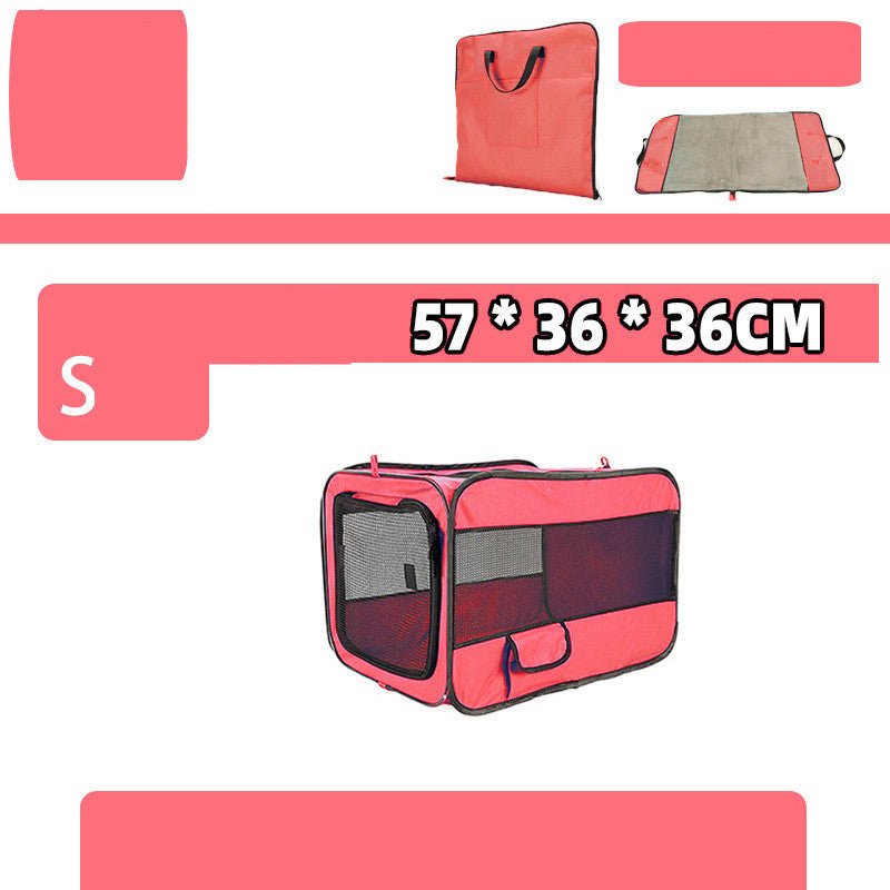 SafeSky™ | Foldable Pet Travel Suite with Locking Safety Zippers - Aura Pet Elite