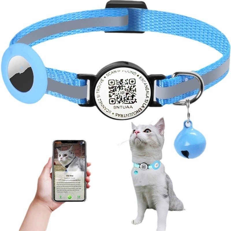 ScanFind™ | 24/7 Global Access QR Tracking Collar - Aura Pet Elite