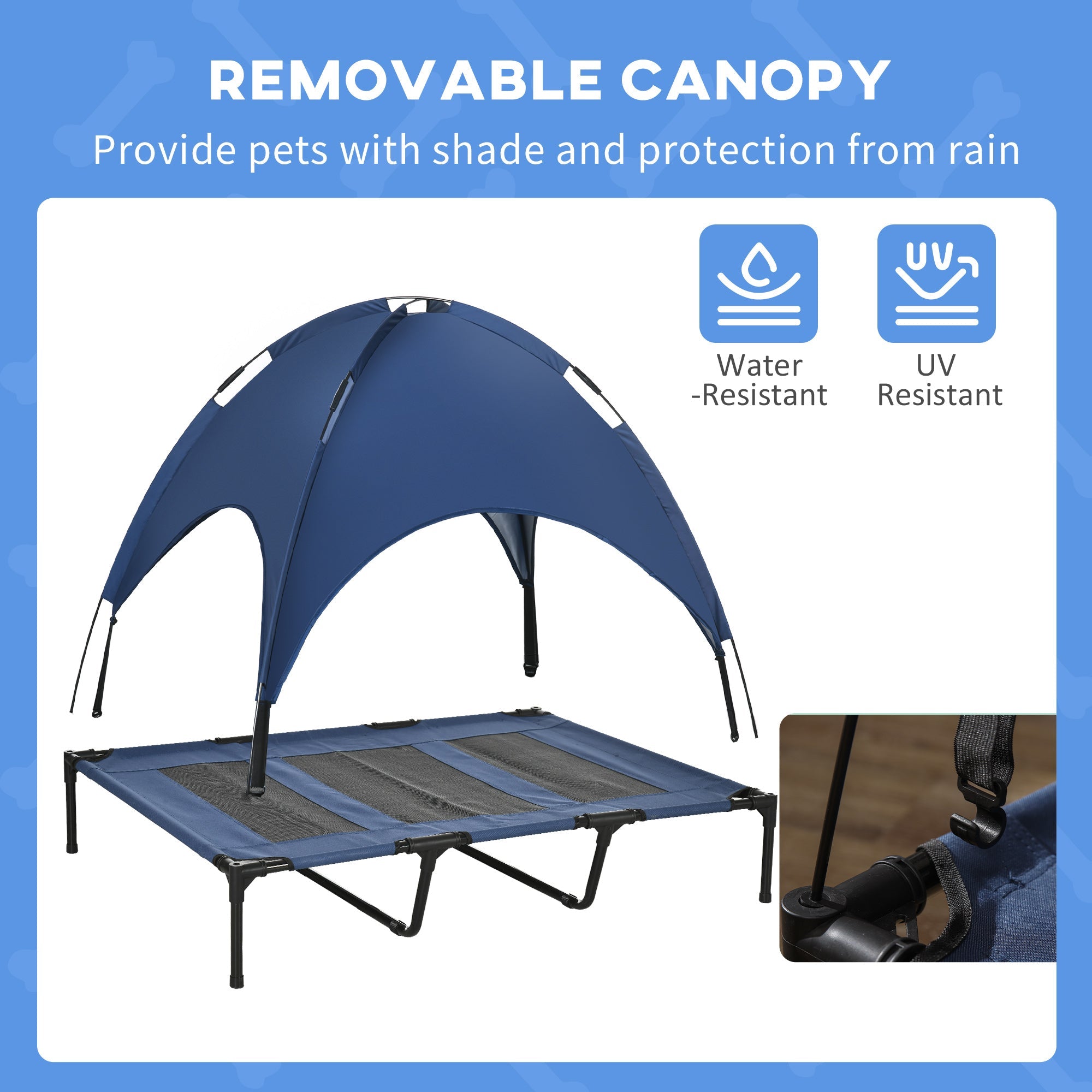 SkyLounge™ | UV - Protected Cooling Pet Oasis - Aura Pet Elite
