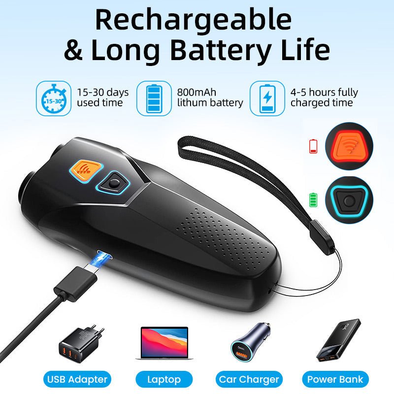 SonicShield™ | Portable Handheld Electronic Dog Deterrent - Aura Pet Elite