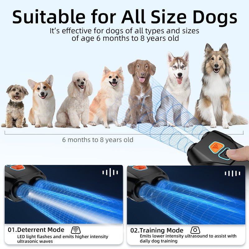 SonicShield™ | Portable Handheld Electronic Dog Deterrent - Aura Pet Elite