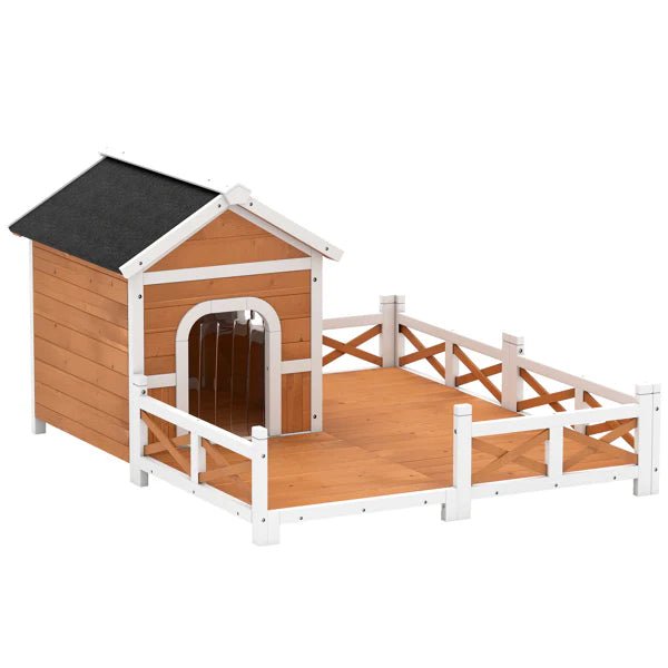SummitCottage™ | Insulated Heavy - Duty Dog House & Sanctuary - Aura Pet Elite