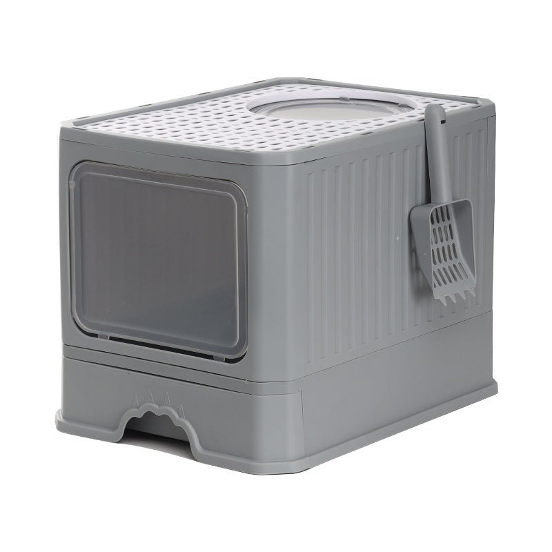 SwiftClean™ | Large Anti - Tracking Cat Basin & Drawer System - Aura Pet Elite