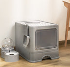 SwiftClean™ | Large Anti - Tracking Cat Basin & Drawer System - Aura Pet Elite