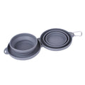 VentureBowl™ | Collapsible Dual - Pet Feeding Station - Aura Pet Elite