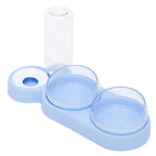 ZenDine™ | Automatic Water Fountain & Ergonomic Double Bowl - Aura Pet Elite